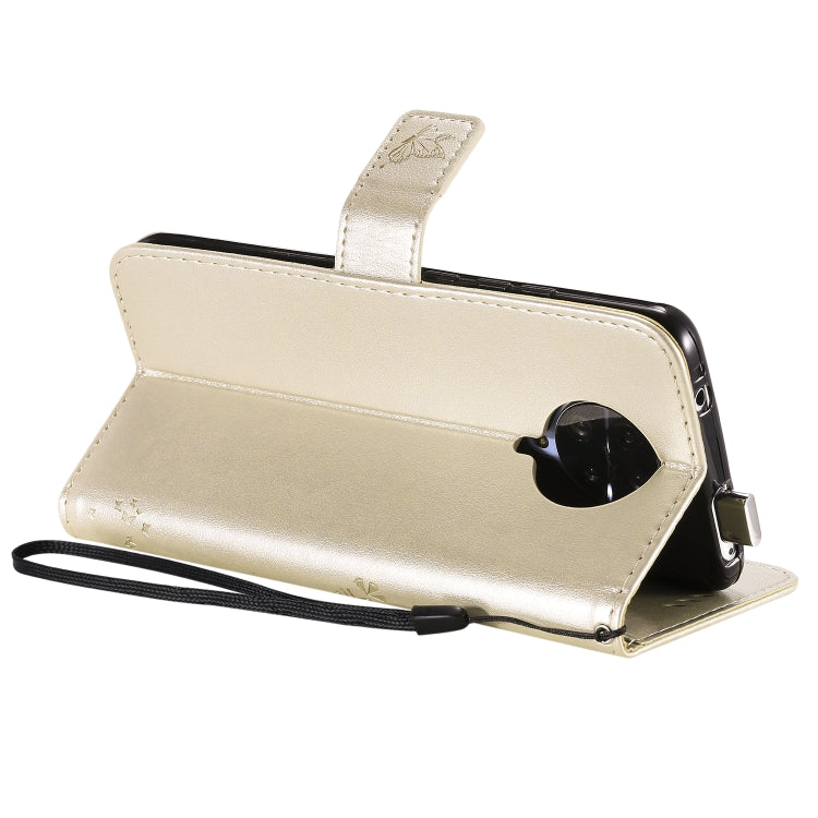 For Xiaomi Redmi K30 Pro Tree & Cat Embossed Pattern Horizontal Flip Leather Case with Holder & Card Slots & Wallet & Lanyard