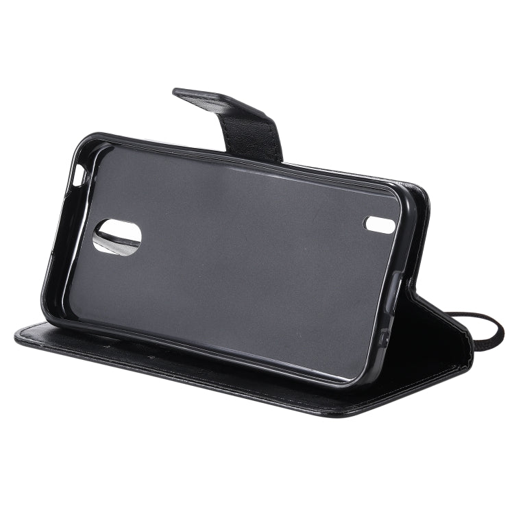 For Nokia 1.3 Tree & Cat Embossed Pattern Horizontal Flip Leather Case with Holder & Card Slots & Wallet & Lanyard