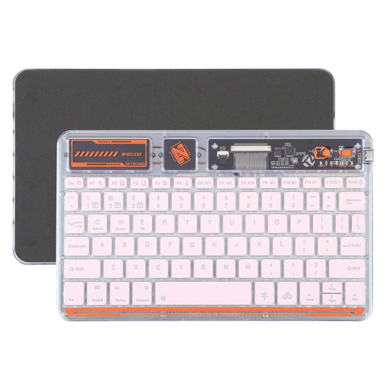 X11S 10 inch Tablet Universal Transparent Backlit Keyboard Compatible For iOS&Android&Windows System