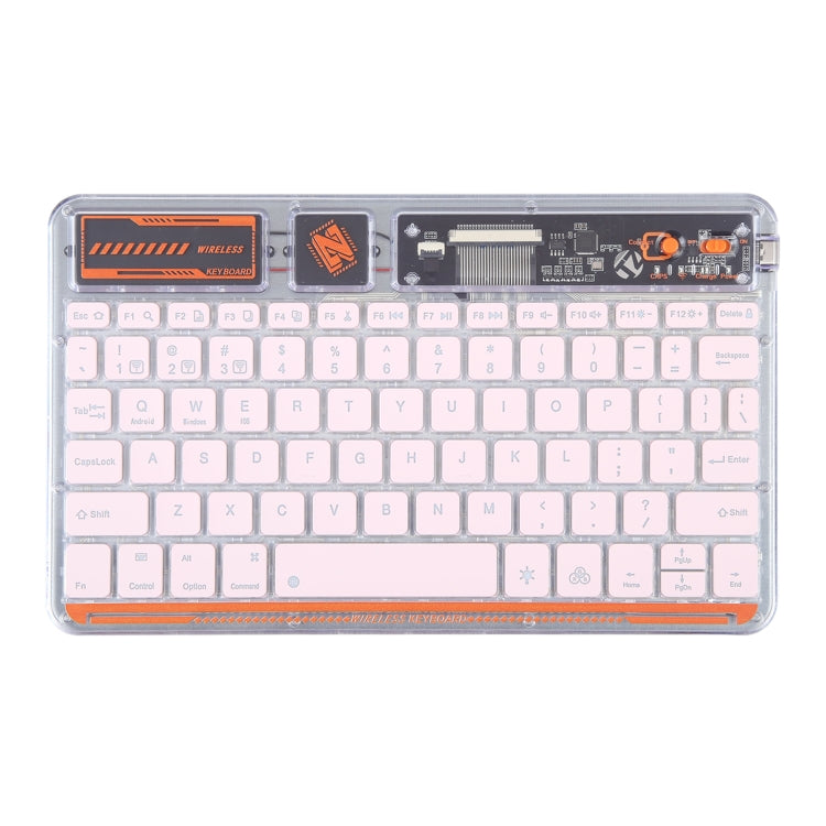 X11S 10 inch Tablet Universal Transparent Backlit Keyboard Compatible For iOS&Android&Windows System