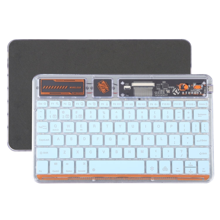 X11S 10 inch Tablet Universal Transparent Backlit Keyboard Compatible For iOS&Android&Windows System