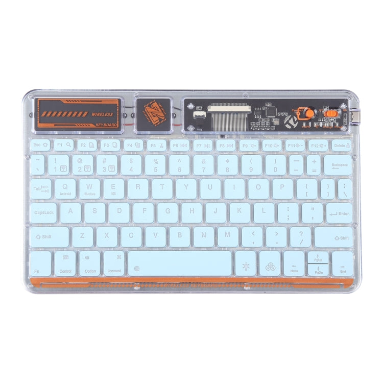 X11S 10 inch Tablet Universal Transparent Backlit Keyboard Compatible For iOS&Android&Windows System