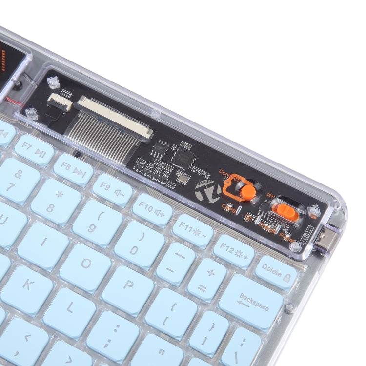 X11S 10 inch Tablet Universal Transparent Backlit Keyboard Compatible For iOS&Android&Windows System