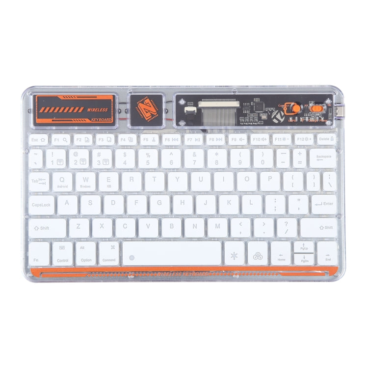 X11S 10 inch Tablet Universal Transparent Backlit Keyboard Compatible For iOS&Android&Windows System