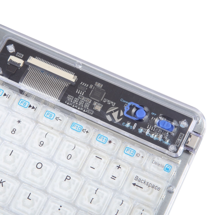 X11S 10 inch Tablet Universal Transparent Backlit Keyboard Compatible For iOS&Android&Windows System