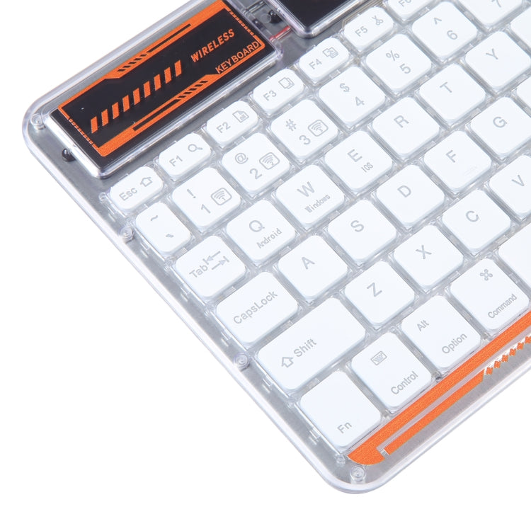 X11S 10 inch Tablet Universal Transparent Backlit Keyboard Compatible For iOS&Android&Windows System