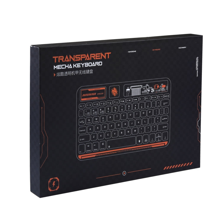 X11S 10 inch Tablet Universal Transparent Backlit Keyboard Compatible For iOS&Android&Windows System