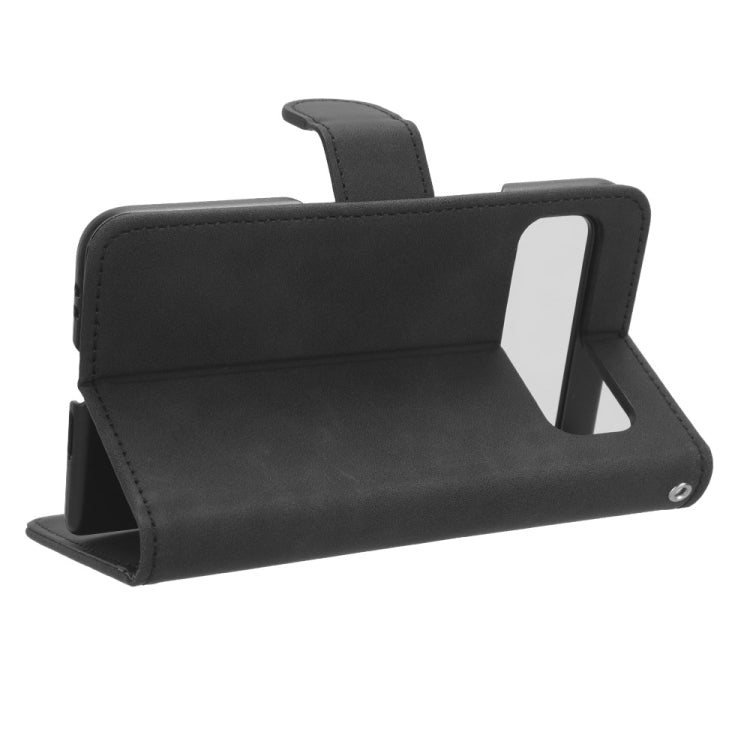 For Google Pixel Fold Skin Feel Magnetic Flip Leather Phone Case