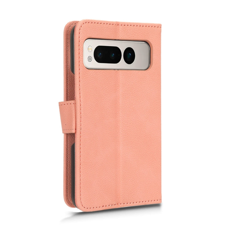 For Google Pixel Fold Lamb Texture Leather Phone Case