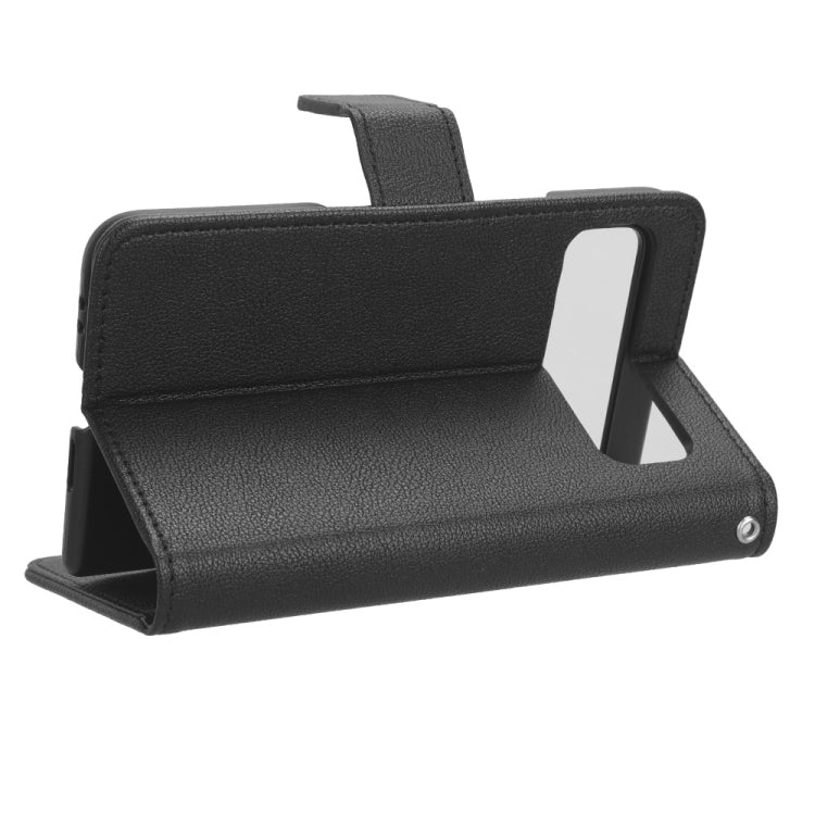 For Google Pixel Fold Lamb Texture Leather Phone Case