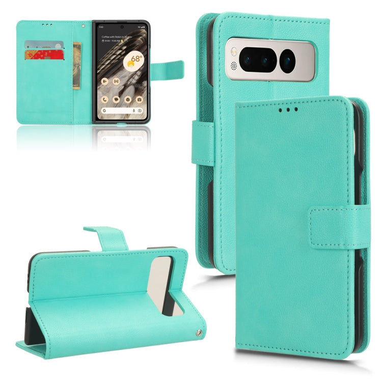 For Google Pixel Fold Lamb Texture Leather Phone Case