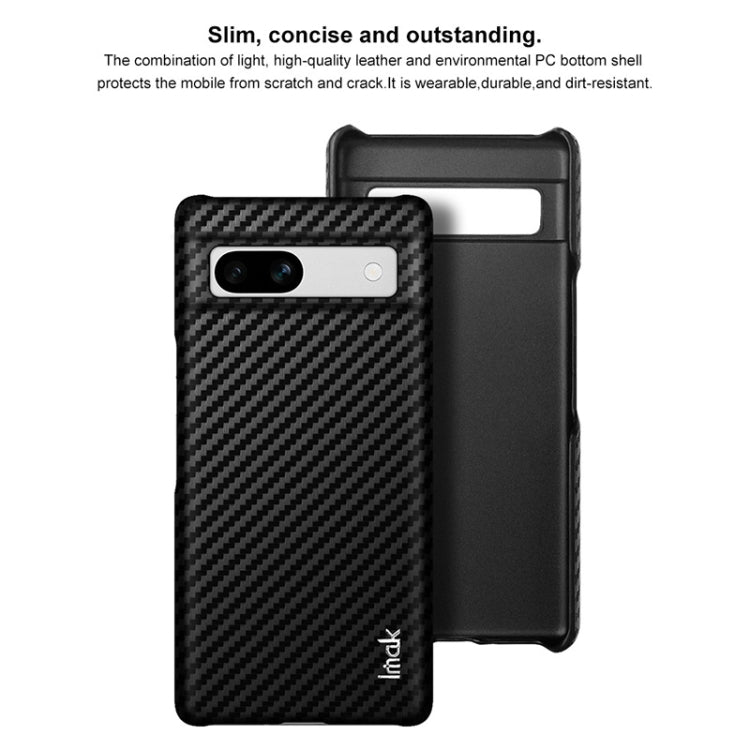 For Google Pixel 7a imak Ruiyi Series PU + PC Phone Case
