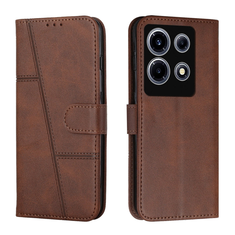 For Infinix Note 30 VIP Stitching Calf Texture Buckle Leather Phone Case