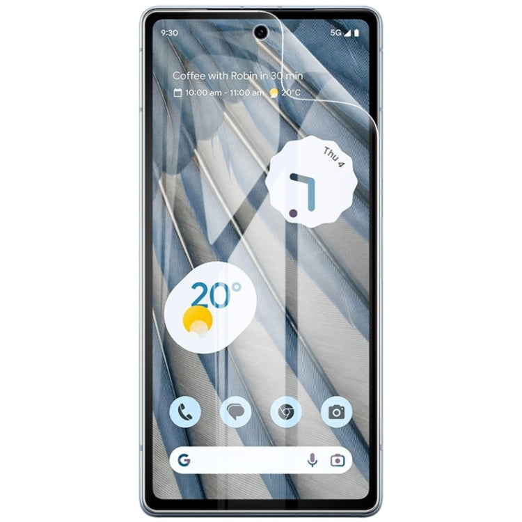 For Google Pixel 7a 2pcs imak Curved Full Screen Hydrogel Film Protector