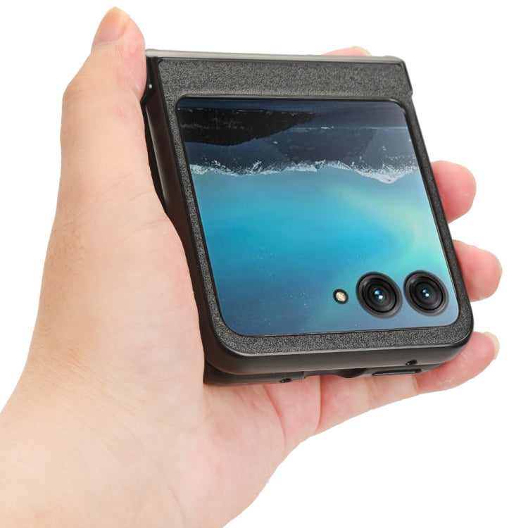 For Motorola Moto Razr 40 Ultra Sandskin Texture Phone Case