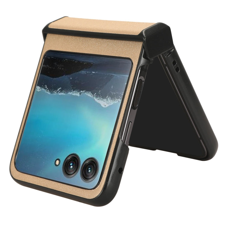 For Motorola Moto Razr 40 Ultra Sandskin Texture Phone Case