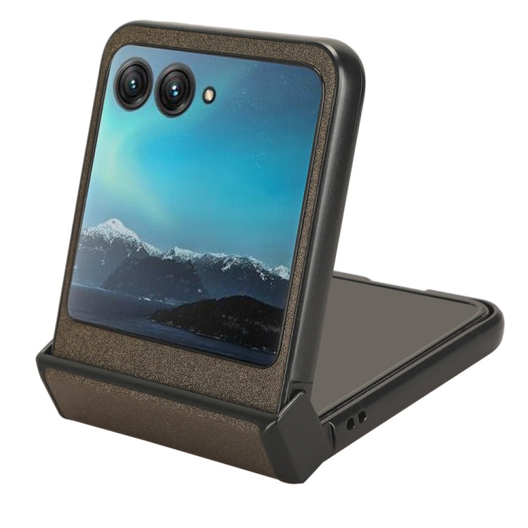 For Motorola Moto Razr 40 Ultra Sandskin Texture Phone Case