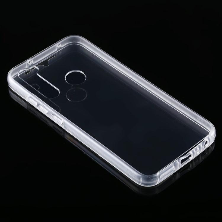 For Xiaomi Redmi Note 8 PC+TPU Ultra-Thin Double-Sided All-Inclusive Transparent Case
