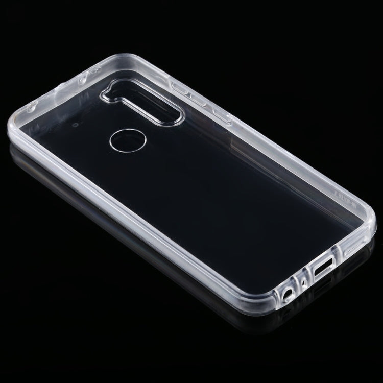 For Xiaomi Redmi Note 8T PC+TPU Ultra-Thin Double-Sided All-Inclusive Transparent Case