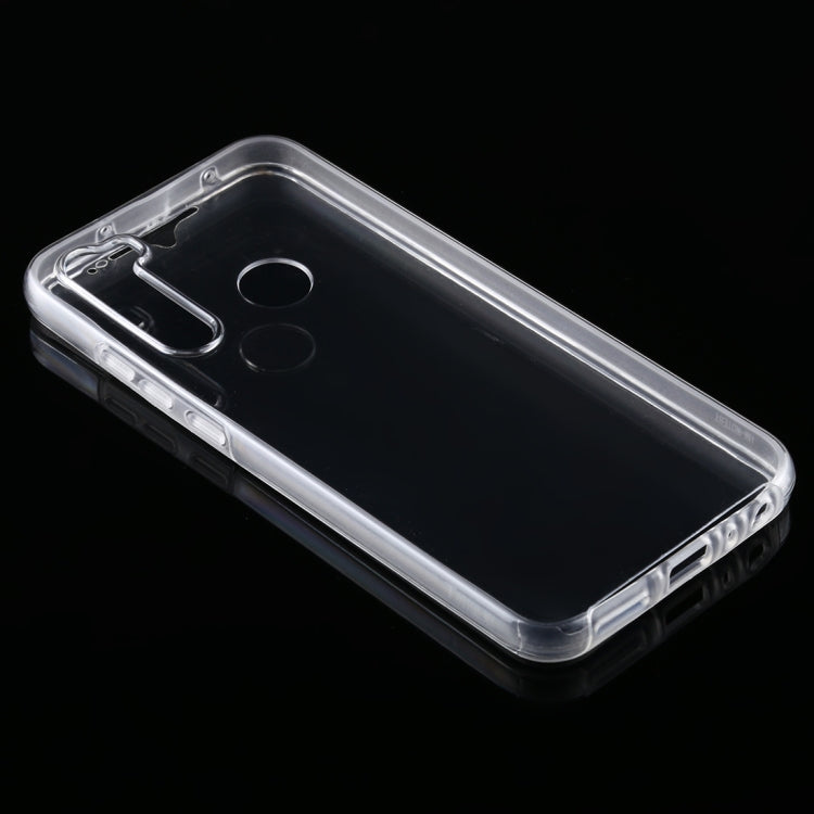 For Xiaomi Redmi Note 8T PC+TPU Ultra-Thin Double-Sided All-Inclusive Transparent Case