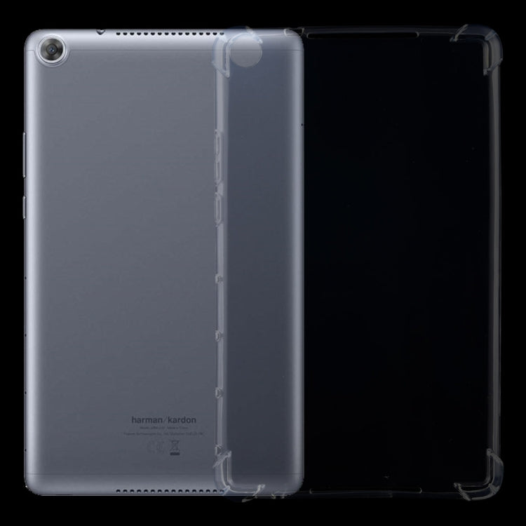 For Huawei Mediapad M5 Lite Shockproof Transparent TPU Protective Case
