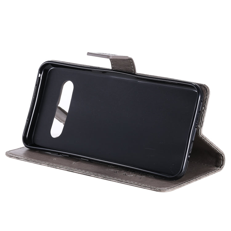 For LG V60 ThinQ 5G Embossed Sunflower Pattern Horizontal Flip PU Leather Case with Holder & Card Slots & Wallet & Lanyard