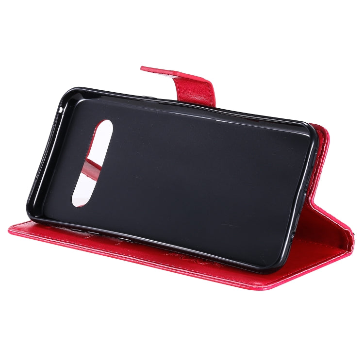 For LG V60 ThinQ 5G Embossed Sunflower Pattern Horizontal Flip PU Leather Case with Holder & Card Slots & Wallet & Lanyard