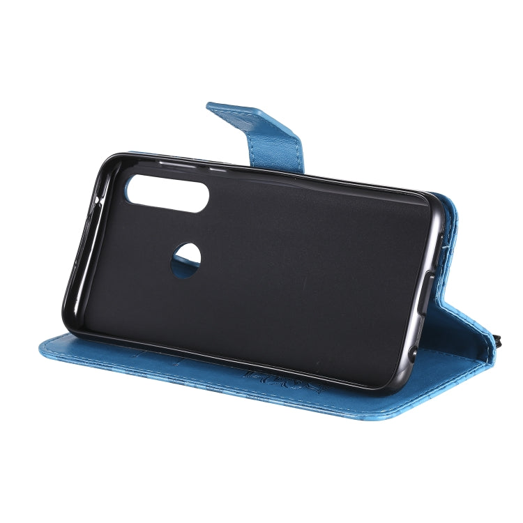 For Motorola Moto G Power Embossed Sunflower Pattern Horizontal Flip PU Leather Case with Holder & Card Slots & Wallet & Lanyard