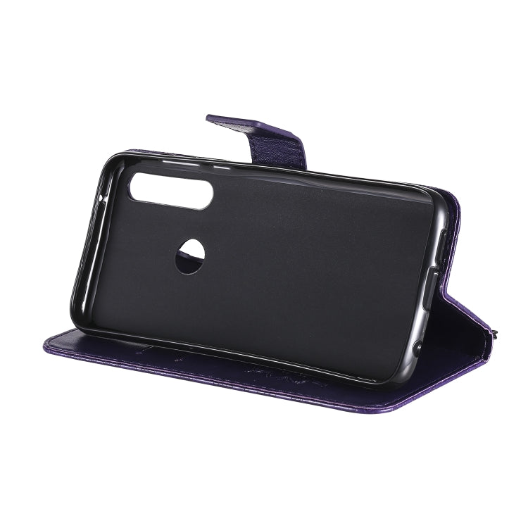 For Motorola Moto G Power Embossed Sunflower Pattern Horizontal Flip PU Leather Case with Holder & Card Slots & Wallet & Lanyard