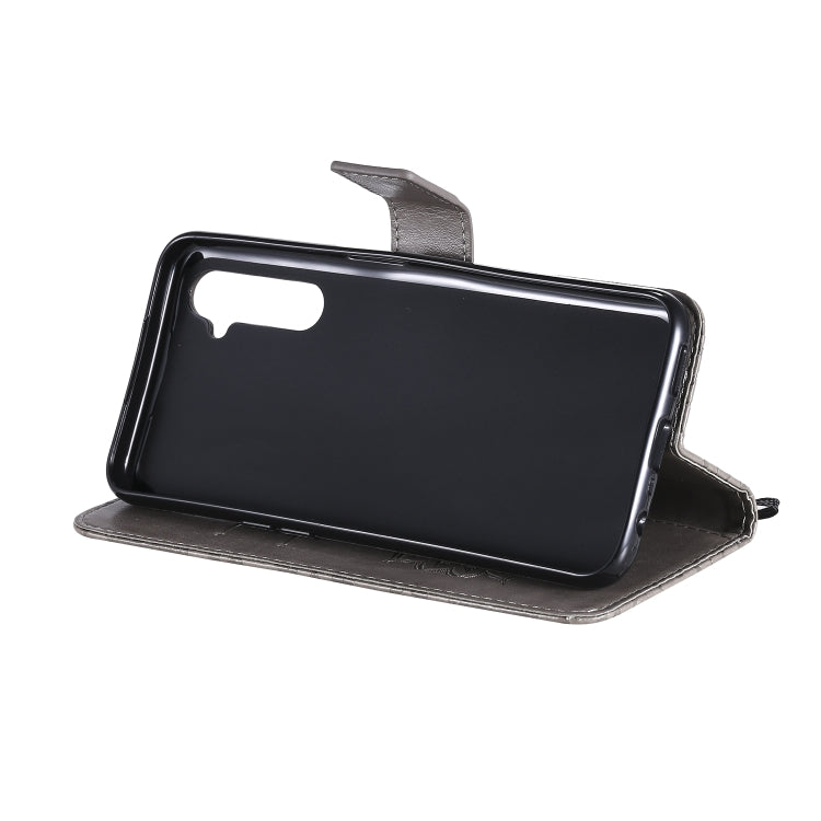 For OPPO Realme 6 Embossed Sunflower Pattern Horizontal Flip PU Leather Case with Holder & Card Slots & Wallet & Lanyard