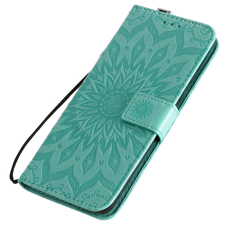 For Xiaomi Redmi K30 Pro Embossed Sunflower Pattern Horizontal Flip PU Leather Case with Holder & Card Slots & Wallet & Lanyard