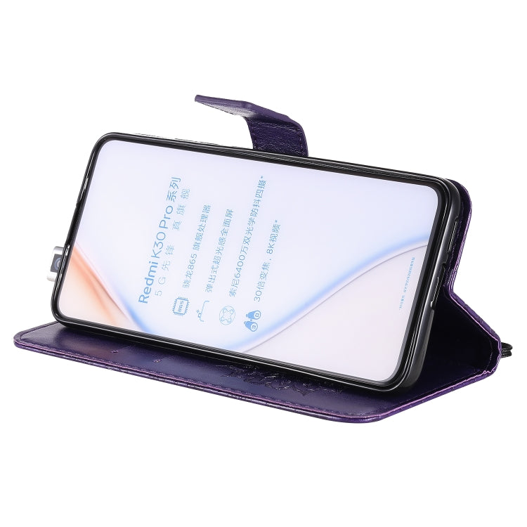 For Xiaomi Redmi K30 Pro Embossed Sunflower Pattern Horizontal Flip PU Leather Case with Holder & Card Slots & Wallet & Lanyard