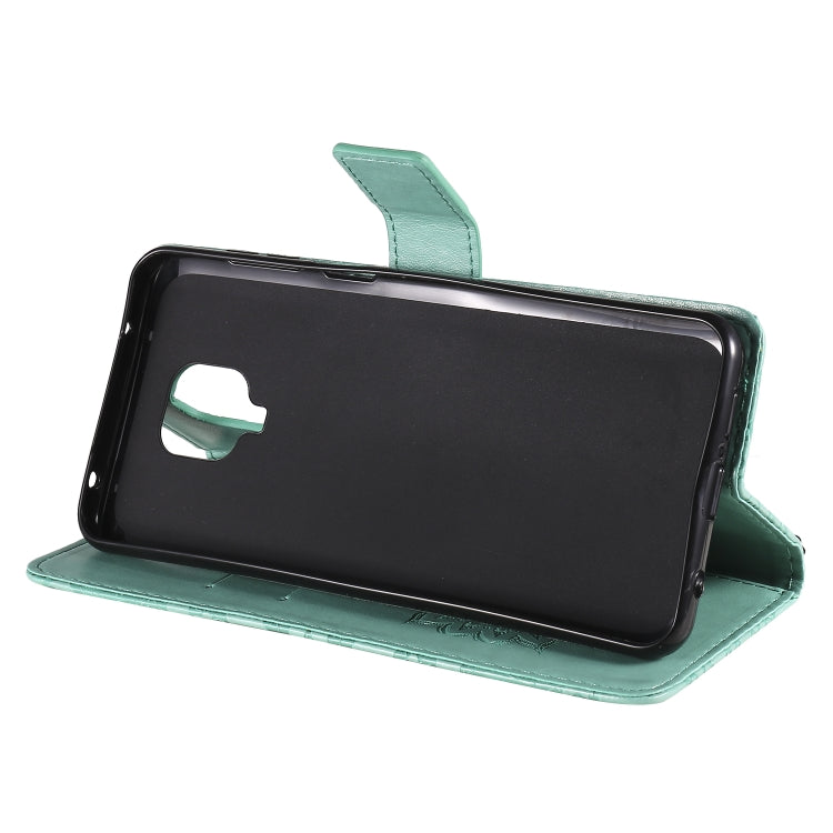 For Xiaomi Redmi Note 9 Pro Embossed Sunflower Pattern Horizontal Flip PU Leather Case with Holder & Card Slots & Wallet & Lanyard