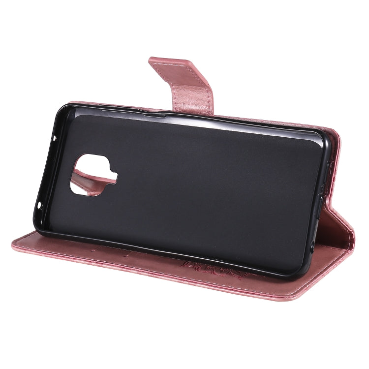 For Xiaomi Redmi Note 9 Pro Embossed Sunflower Pattern Horizontal Flip PU Leather Case with Holder & Card Slots & Wallet & Lanyard