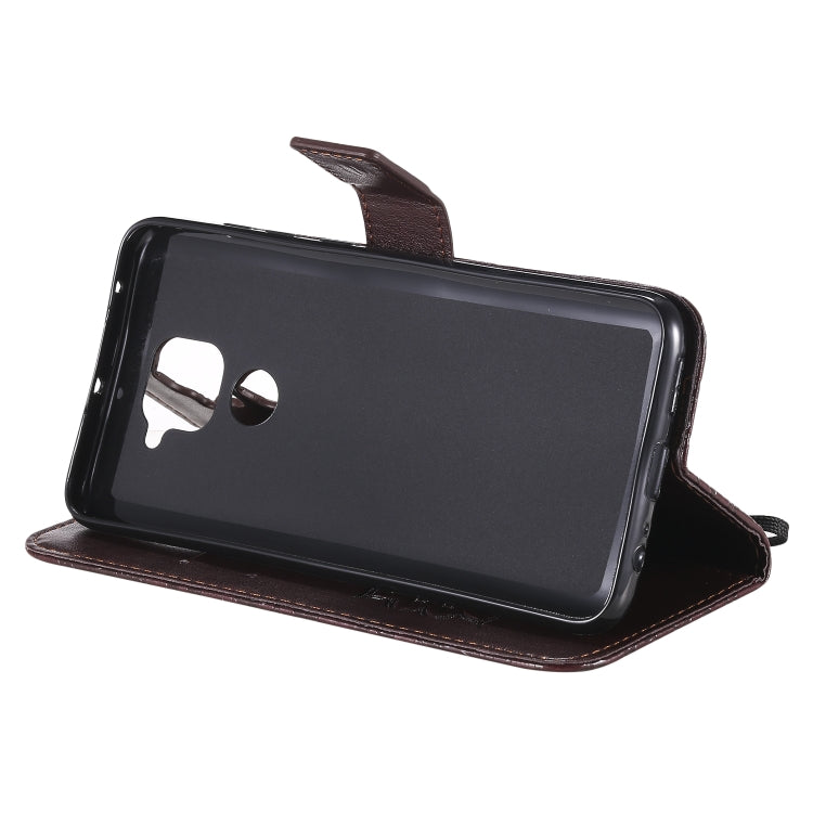 For Xiaomi Redmi Note 9/Redmi 10X 4G Embossed Sunflower Pattern Horizontal Flip PU Leather Case with Holder & Card Slots & Wallet & Lanyard