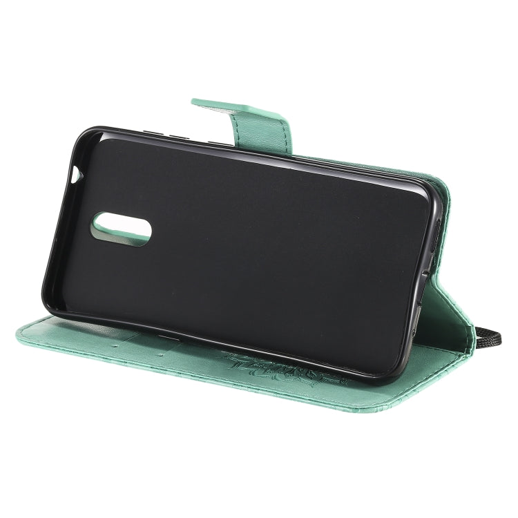 For Nokia 2.3 Embossed Sunflower Pattern Horizontal Flip PU Leather Case with Holder & Card Slots & Wallet & Lanyard