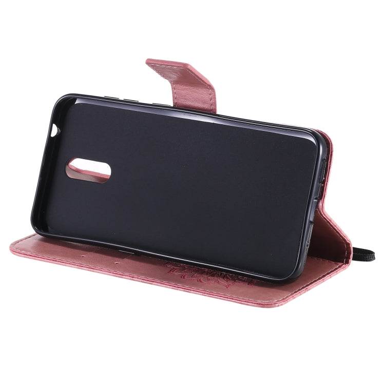 For Nokia 2.3 Embossed Sunflower Pattern Horizontal Flip PU Leather Case with Holder & Card Slots & Wallet & Lanyard