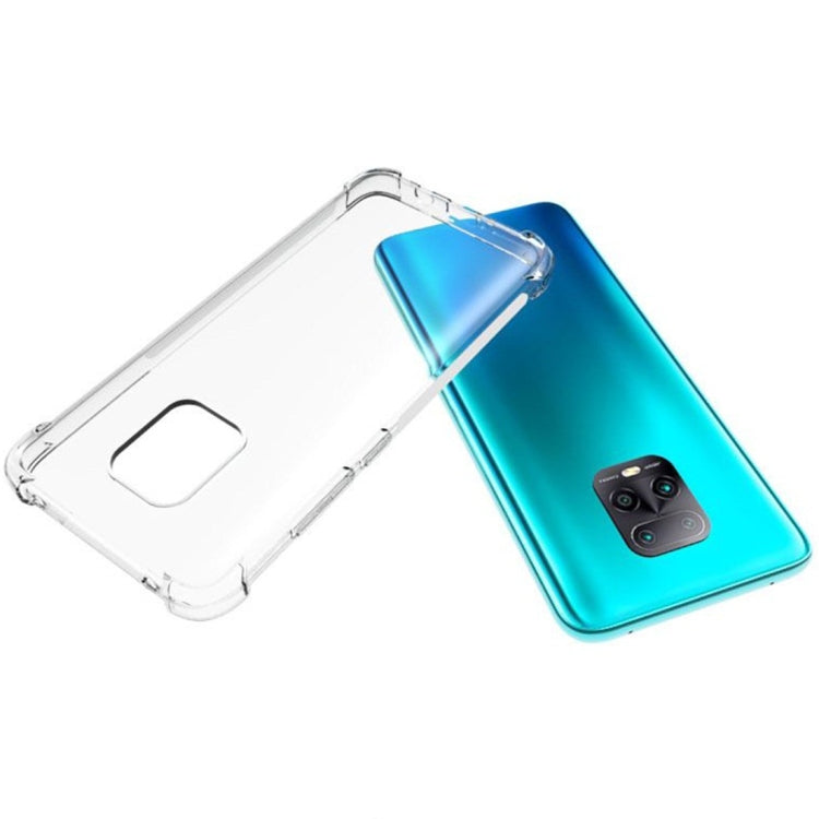 For Xiaomi Redmi 10X Pro 5G Shockproof Non-slip Waterproof Thickening TPU Protective Case(Transparent)
