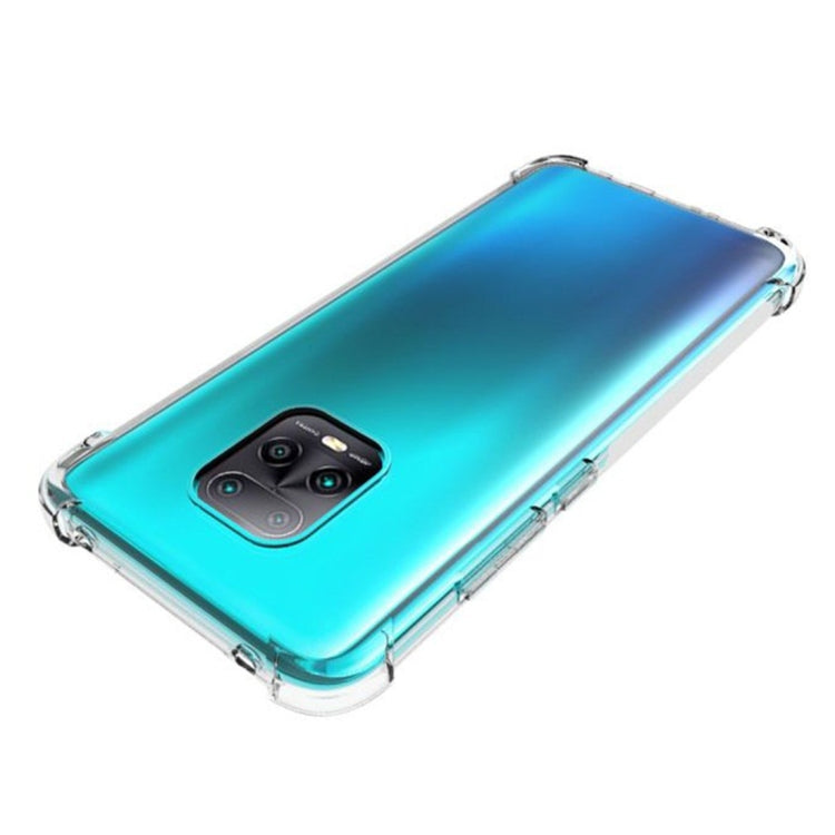For Xiaomi Redmi 10X Pro 5G Shockproof Non-slip Waterproof Thickening TPU Protective Case(Transparent)