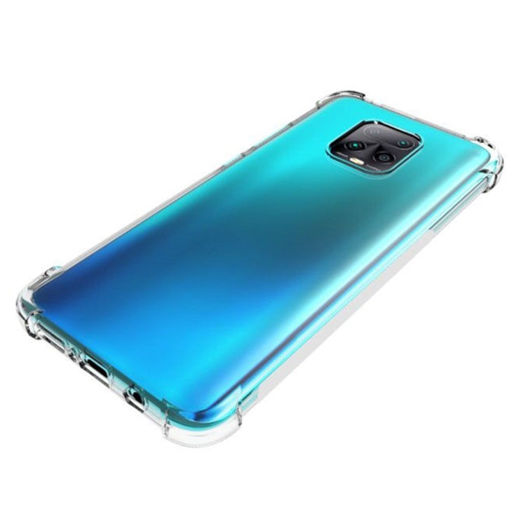 For Xiaomi Redmi 10X Pro 5G Shockproof Non-slip Waterproof Thickening TPU Protective Case(Transparent)
