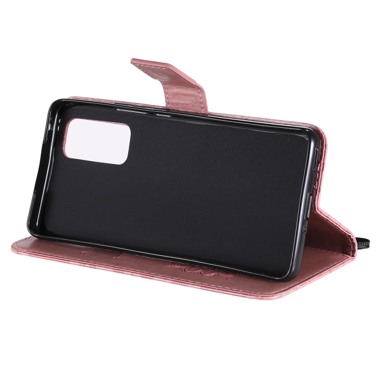 For Huawei Honor 30 Pro Embossed Sunflower Pattern Horizontal Flip PU Leather Case with Holder & Card Slots & Wallet & Lanyard