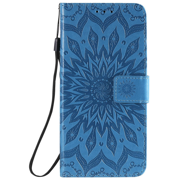 For Huawei Honor 30 Pro Embossed Sunflower Pattern Horizontal Flip PU Leather Case with Holder & Card Slots & Wallet & Lanyard