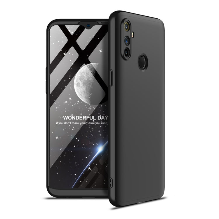 For OPPO Realme C3 GKK Three Stage Splicing Full Coverage PC Protective Case