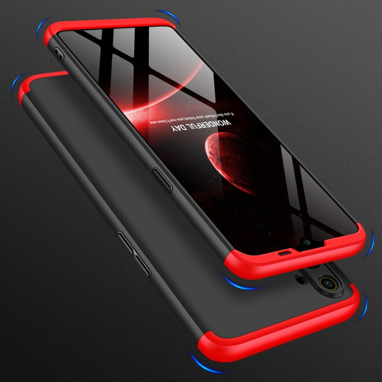 For OPPO Realme C3 GKK Three Stage Splicing Full Coverage PC Protective Case