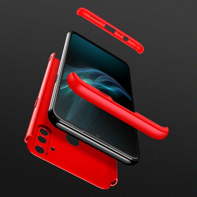 For OPPO Realme C3 GKK Three Stage Splicing Full Coverage PC Protective Case