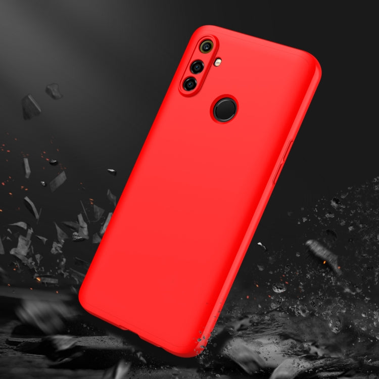 For OPPO Realme C3 GKK Three Stage Splicing Full Coverage PC Protective Case