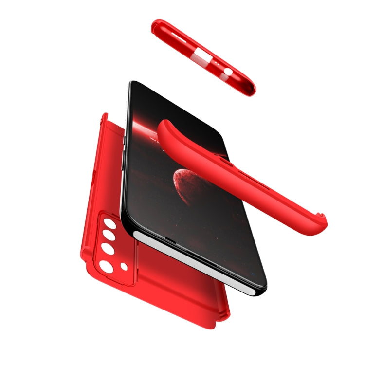 For OPPO Realme 6 GKK Three Stage Splicing Full Coverage PC Protective Case