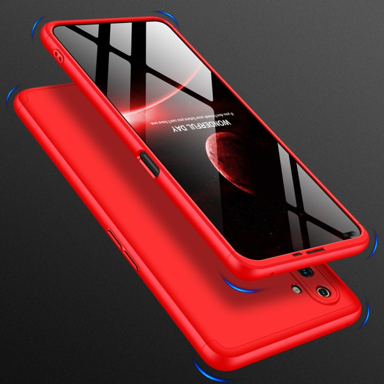 For OPPO Realme 6 Pro GKK Three Stage Splicing Full Coverage PC Protective Case