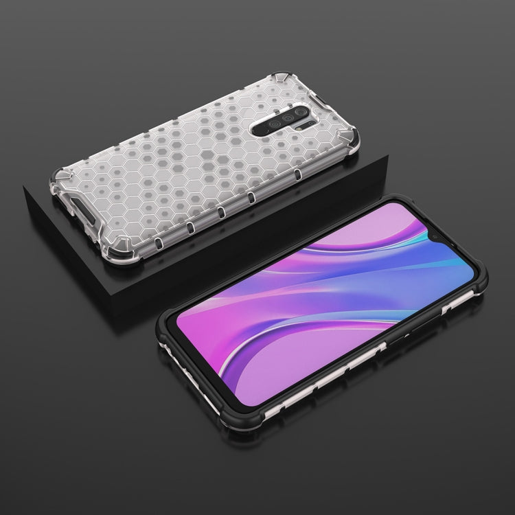 For Xiaomi Redmi 9 Shockproof Honeycomb PC + TPU Protective Case