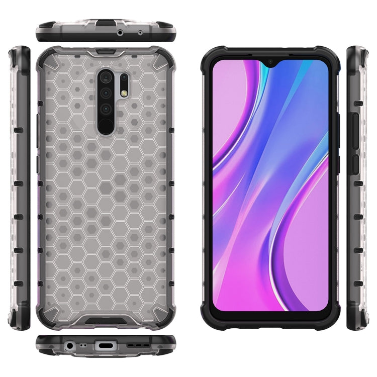 For Xiaomi Redmi 9 Shockproof Honeycomb PC + TPU Protective Case